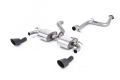 Catback výfuk Milltek Ford Focus Mk2 RS 2.5T 305PS (09-10) - verze bez rezonátoru - koncovky černé