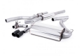 Catback výfuk Milltek BMW 4-Series F32 428i Coupe automat N20 (14-19) - verze s rezonátorem - koncovka černá