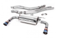Catback výfuk Milltek BMW 2-Series F22 LCI M240i Coupe (15-19) - verze s rezonátorem - koncovky titanové modré (homologace)