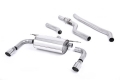 Catback výfuk Milltek BMW 3-Series F30 328i M Sport automat N20 (12-) - verze bez rezonátoru