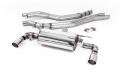 Catback výfuk Milltek BMW 1-Series F20 / F21 LCI M140i 3/5dv. (15-18) - závodní verze - koncovky leštěné