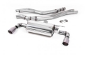 Catback výfuk Milltek BMW 1-Series F20 / F21 LCI M140i 3/5dv. (15-18) - street verze - koncovky titanové (homologace)