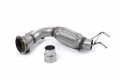Downpipe s náhradou katalyzátoru Milltek Mini Cooper Mk3 F56 1.5T (14-) - závodní verze - OEM výfuk
