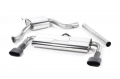 Catback výfuk Milltek Seat Leon 5F Cupra 280/290 2.0 TSI (14-) - verze s rezonátorem - koncovky černé Oval (homologace)