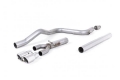 Catback výfuk Milltek Seat Leon 5F FR 1.4 TSI SC 5dv. (13-) - verze bez rezonátoru - koncovky leštěné
