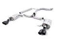 Catback výfuk Milltek Seat Leon 5F ST Cupra 280/290 2.0 TSI (15-) - verze bez rezonátoru - koncovky černé Quad