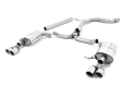 Catback výfuk Milltek Seat Leon 5F ST Cupra 280/290 2.0 TSI (15-) - verze bez rezonátoru - koncovky leštěné Quad