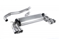 Catback výfuk Milltek Audi S3 8V 2.0 TFSI Quattro 3-dv. (13-) - verze bez rezonátoru - koncovky leštěné GT