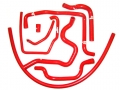 Silikonové hadice Roose Motosport Opel Calibra GSi 2.0 16V C20XE (89-97) - pomocné vedení SFI