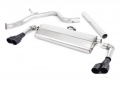 Catback výfuk Milltek Seat Leon 5F Cupra 300 2.0 TSI (18-) - verze bez rezonátoru - koncovky černé GT80