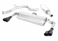 Catback výfuk Milltek Seat Leon 5F Cupra 300 2.0 TSI (18-) - verze Road+ - koncovky černé GT80