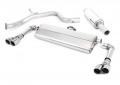 Catback výfuk Milltek Seat Leon 5F Cupra 300 2.0 TSI (18-) - verze Road+ - koncovky leštěné GT80