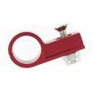 Celohliníková svorka P Clip / držák hadice - 4,8mm - červená