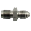 Propojovací adaptér rovný D-03 (AN3) 3/8"x24-UNF - M10 x 1,5 - samec - nerezový