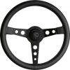 Volant Momo Prototipo Black Edition 350mm - černý/černý - kůže