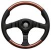 Volant Momo Dark Fighter Wood 350mm - dřevěný/černý