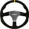 Volant Sparco R350 350mm - černý/černý - semiš