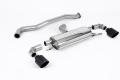Particulate filter back výfuk Milltek Toyota Yaris GR 1.6T filtr OPF/GPF (20-) - verze bez rezonátoru - koncovky černé
