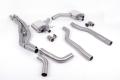 Particulate filter back výfuk Milltek Audi RS7 C8 4.0 V8 Bi-Turbo (19-) - hlasitější verze - koncovky černé