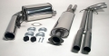 Catback výfuk Simons Volvo V70 XC 4WD / XC70 2.4T/2.5T D5 (01-07) - homologace