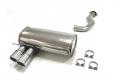 Catback výfuk Simons BMW 3-Series E90 / E91 / E92 / E93 325i/330i (03/07-13) - homologace