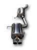 Catback výfuk Simons Audi S2 / RS2 B4 Quattro 2.2i 20V Sedan/Avant (93-96) - homologace