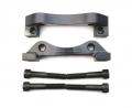 Adaptéry ProRacing pro přední brzdové třmeny Brembo Porsche 996 / Boxster S / Cayman S - Audi, Seat, Škoda, VW platforma A4 5B / Passat B5 (5x112) + kotouče (312 x 25mm)