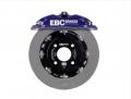 Přední a zadní brzdový kit 300mm EBC pro Ford Fiesta ST Mk7 1.6 Turbo 182PS (12-17) - modrá