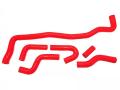 Hadicový kit Jap Parts Audi S3 / TT / Seat Leon 1.8T 210/225PS - červené