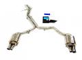 Catback výfuk ProRacing Audi RS7 C7/C7.5 4G 4.0 TFSI V8 (13-19)