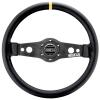 Volant Sparco R215 350mm - černý/černý - kůže