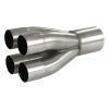 Nerezový kolektor Powersprint na výrobu svodů - 4x 45mm / 1x 76mm