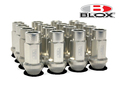 Kolové matice (štefty) Blox závit M12 x 1.5 - stříbrné