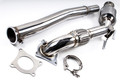 Downpipe se sportovním katalyzátorem Jap Parts Audi A3 8P 1.8/2.0 TFSI včetně Cabriolet/Sportback (06-12)