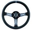 Volant Sparco Piuma 350mm - černý/černý - kůže