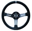 Volant Sparco Piuma 350mm - černý/černý - semiš