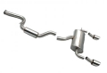 Catback výfuk Milltek Ford Focus Mk2 RS 2.5T 305PS (09-10) - verze s rezonátorem (homologace)