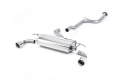 Catback výfuk Milltek Ford Focus Mk2 ST 225 (05-10) - verze bez rezonátoru - koncovky leštěné GT
