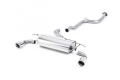 Catback výfuk Milltek Ford Focus Mk2 ST 225 (05-10) - verze bez rezonátoru - koncovky leštěné Jet