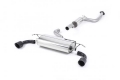 Catback výfuk Milltek Ford Focus Mk2 ST 225 (05-10) - verze s rezonátorem - koncovky černé GT