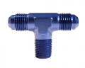 T rozbočovač 2x D-04 (AN4) 7/16"x20-UNF - 1x 1/8"-NPT