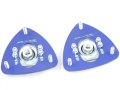 Zadní horní uložení tlumičů (Pillowball Top Mounts) Silver Project Subaru Impreza GC (92-00)