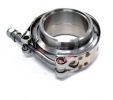 V-band set 95mm (3.75 palce) - spona + příruby s auto zámkem nerez