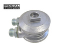 Relokační adaptér k ol. filtru Mocal 3/4"-16UNF - boční vývody D-10
