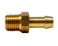 Fitinka 1/4"-NPT rovná na hadici 8mm (5/16") - mosazná