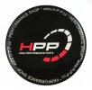 3D samolepka HPP kruhová černá - průměr 60mm