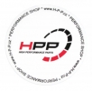 Samolepka HPP kruhová bílá - průměr 60mm