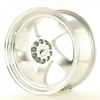 Alu kolo Japan Racing JR15 17x9 ET25 4x100/108 Machined Silver