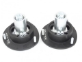 Přední horní uložení tlumičů (Pillowball Top Mounts) Silver Project Mercedes SL R129 / W124 / S124 - verze pro sériový podvozek