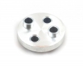 Hliníkové uložení řízení (Aluminum Steering Bushing) Silver Project Nissan 180SX / 200SX / 240SX (89-94)
